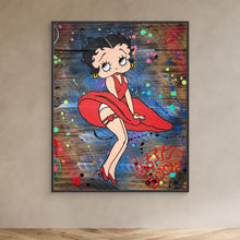 Charger l'image dans la galerie, Betty Boop Rouge impression de l'œuvre originale de Vincent STREIFF