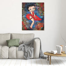 Charger l'image dans la galerie, Betty Boop Rouge impression de l'œuvre originale de Vincent STREIFF