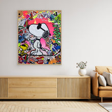 Charger l'image dans la galerie, Snoopy reproduction officielle sur toile