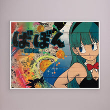 Load image into Gallery viewer, Bulma impression sur toile de l'œuvre originale de Vincent STREIFF