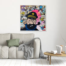 Charger l'image dans la galerie, Capitaine face reproduction officielle sur toile