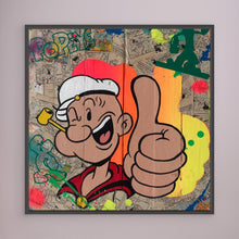 Charger l'image dans la galerie, Popeye reproduction officielle sur toile