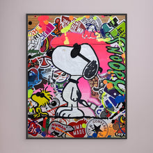 Charger l'image dans la galerie, Snoopy reproduction officielle sur toile
