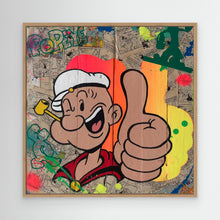 Charger l'image dans la galerie, Popeye reproduction officielle sur toile