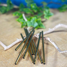Charger l&#39;image dans la galerie, Paille inox courte 125 mm | Novela Global | Novela